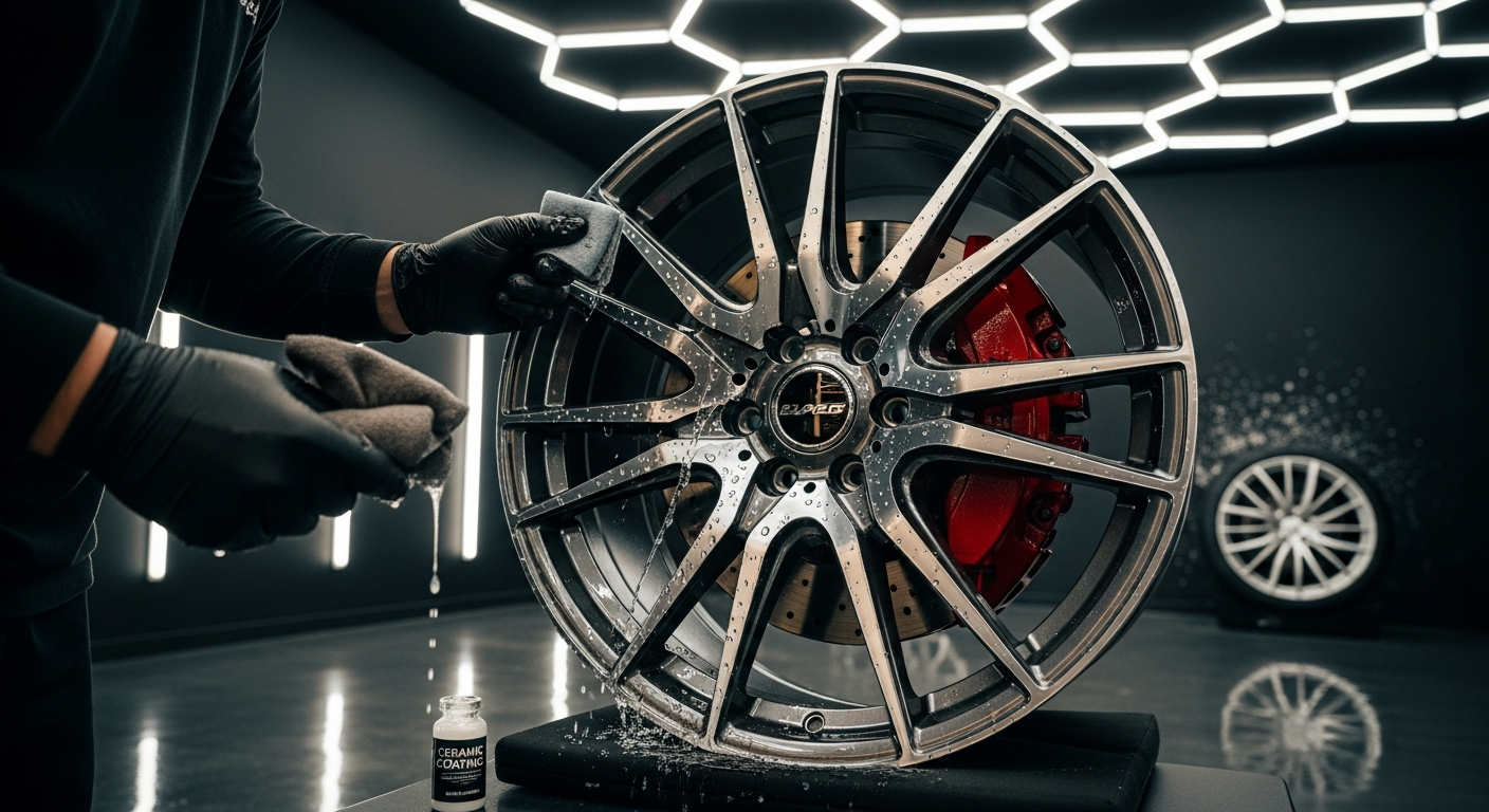 Ceramic Coating for Wheels & Calipers in Calgary