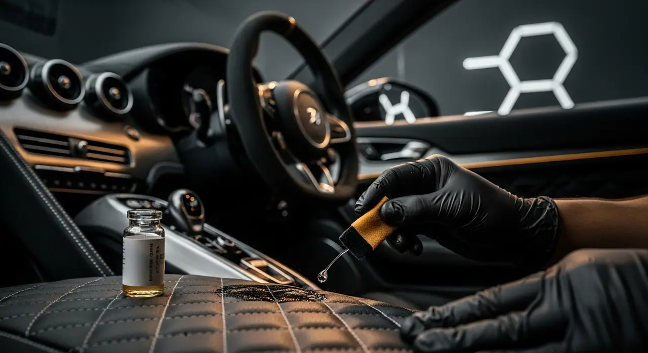 Interior Ceramic Coating in Calgary: Leather & Alcantara
