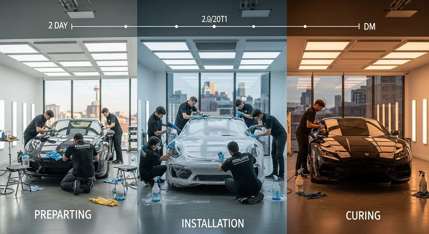 How Long Does PPF Installation Take? Calgary Timeline Guide (2026)