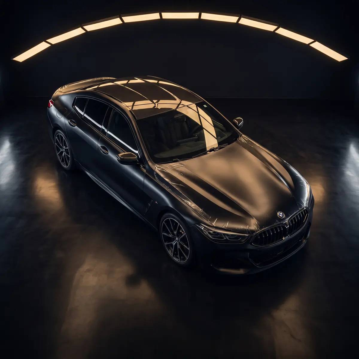 BMW 8 Series Gran Coupe — Full-body PPF at Obsidian Auto Calgary