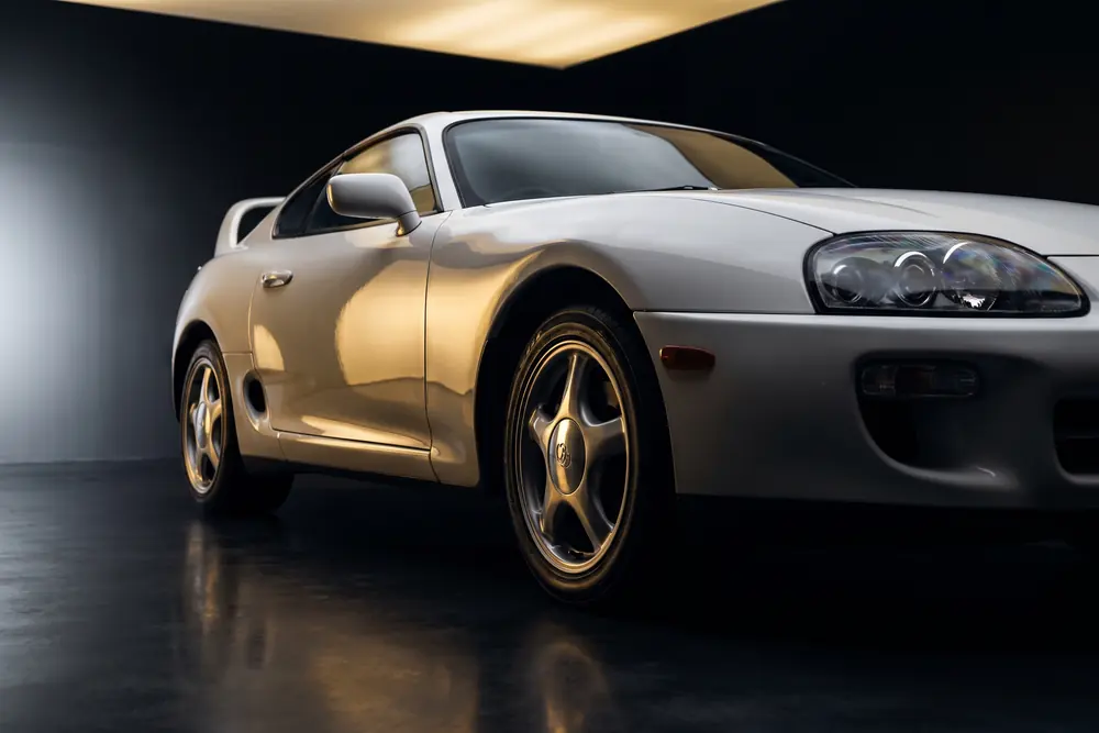 Toyota Supra MkIV — Ceramic coating at Obsidian Auto Calgary