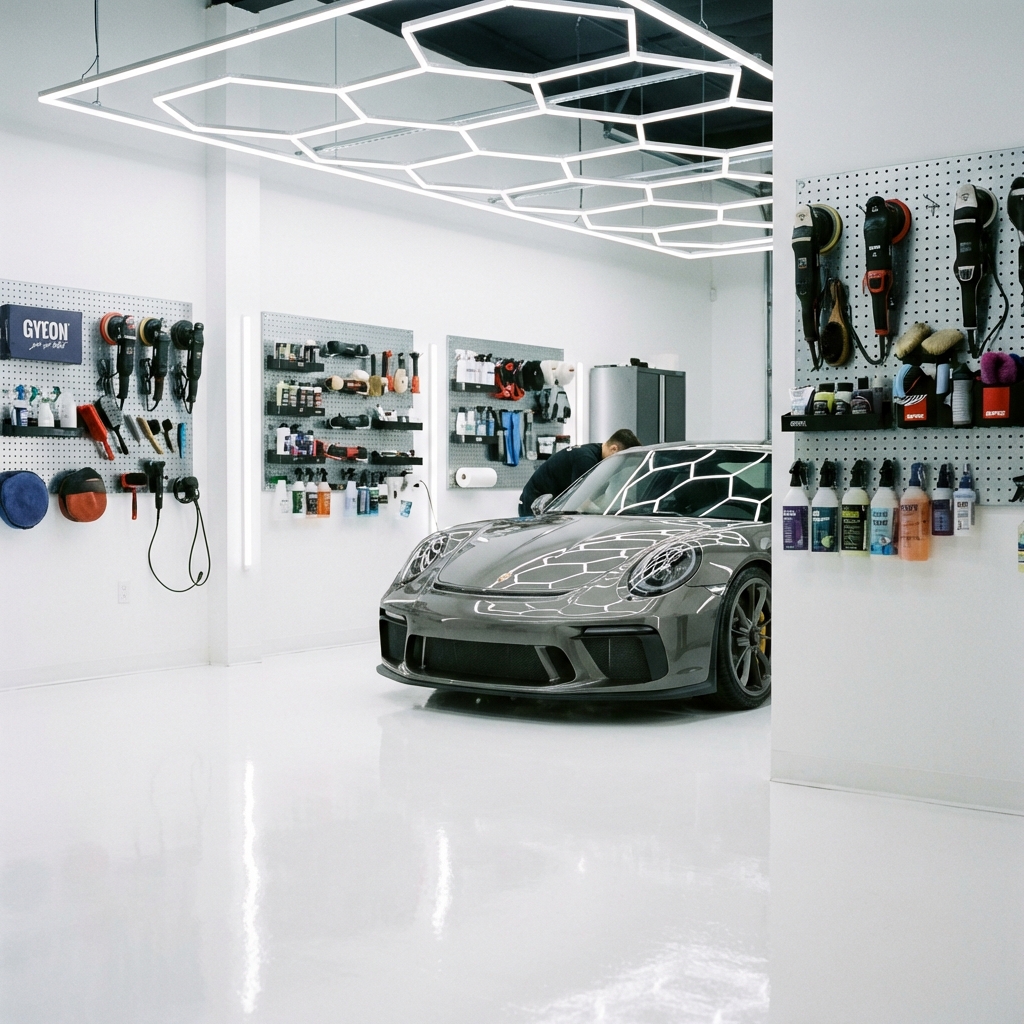 The Obsidian Auto installation team at our Calgary studio